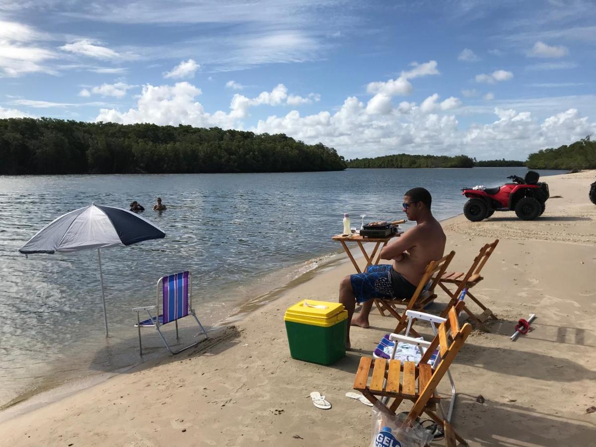Villa Das Aguas -Praia Do Saco -Proximo As Lagoas Dos Tambaquis E Mangue Seco -Terreo Estância Dış mekan fotoğraf